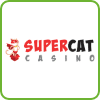 Super Cat Casino Logo PNG PlayBestCasino.net dia amin'ny sary.