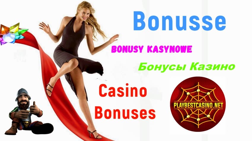 Auf diesem Foto werden die besten Casino-Boni des Jahres 2024 und ein schönes Mädchen vorgestellt.