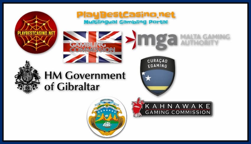 Ліцензія казино Curaçao, MGA 2024 року є на знімку.