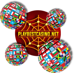 بوابة الألعاب الدولية Playbestcasino متاح بجميع اللغات في الصورة.