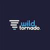 Logo kasino Wild Tornado untuk portal PlayBestCasino.net ada foto.