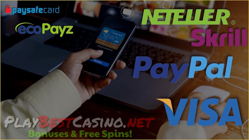 Les services de paiement les plus populaires dans les établissements de jeux sur le site Playbestcasino.net il y en a un sur la photo.